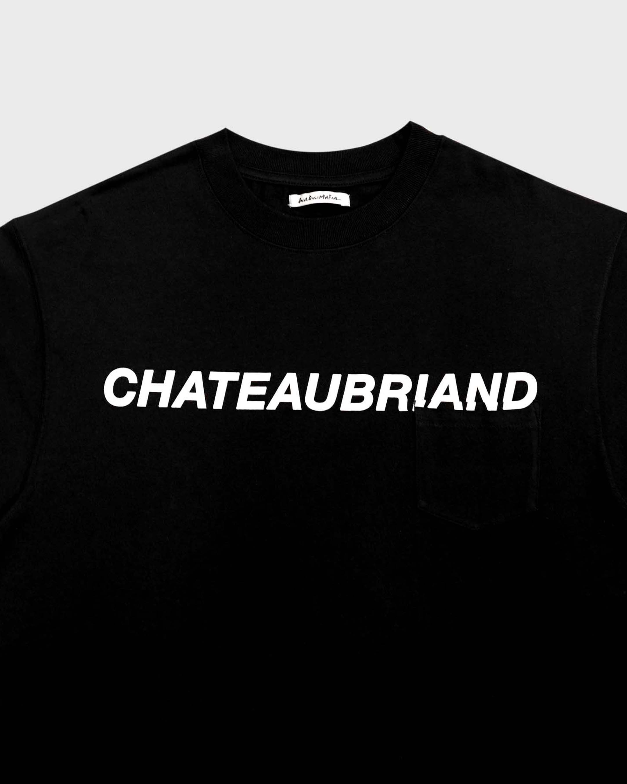CHATEAUBRIAND ITALIC LOGO T-SHIRT