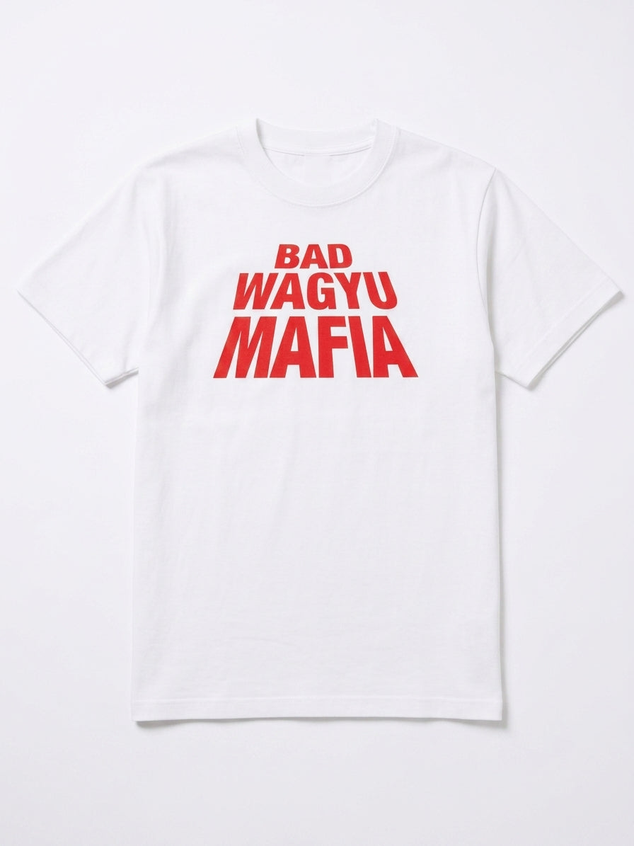 BAD WAGYUMAFIA T-SHIRT WHITE