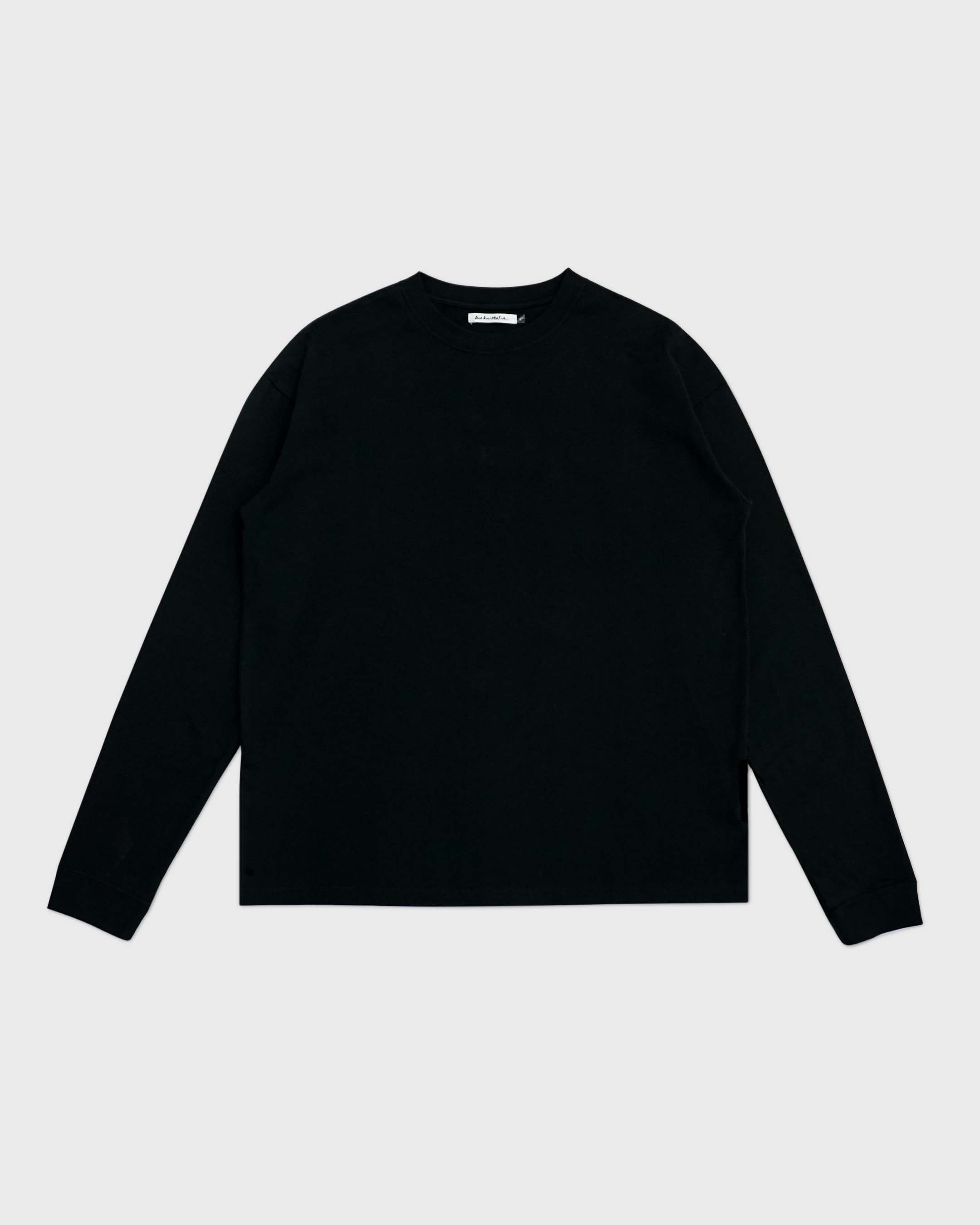 CHATEAUBRIAND BACKPRINT LONG T-SHIRT BLACK KANJI TAG
